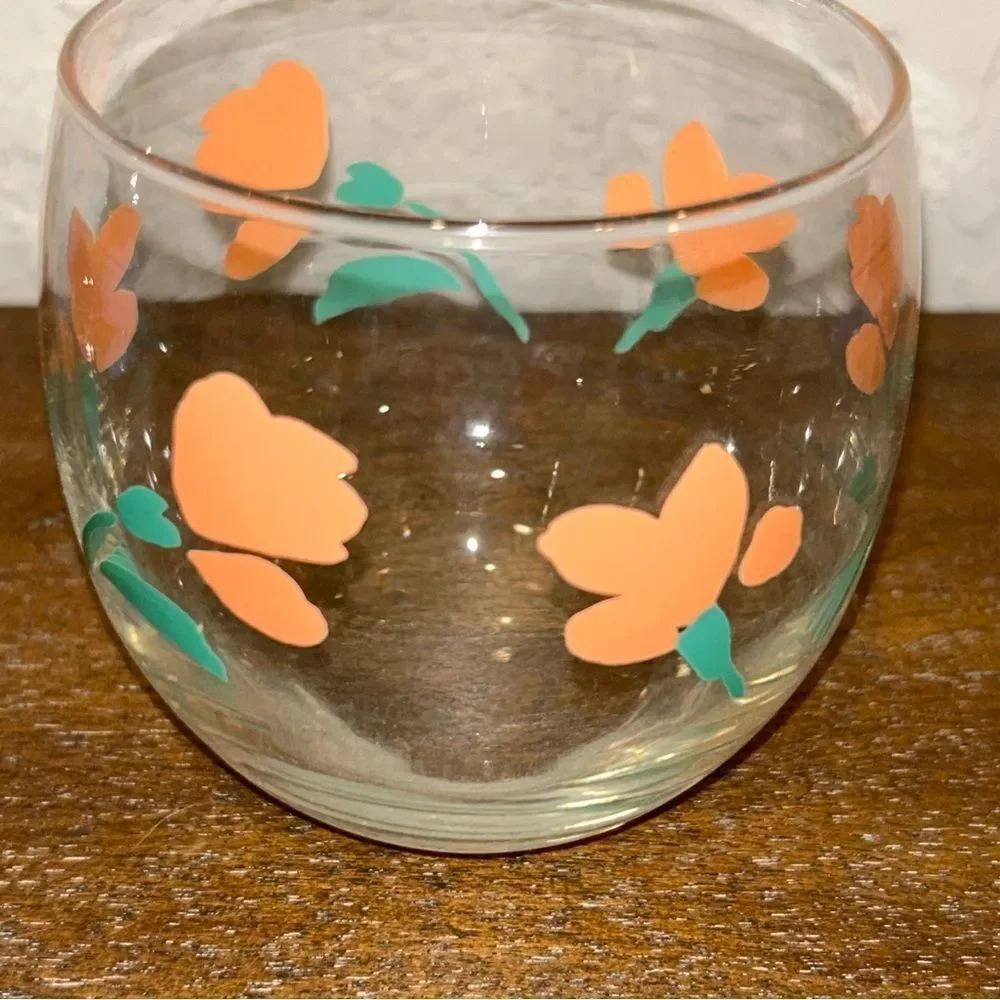 Libbey Florette Old Fashion Glasses Set of 3